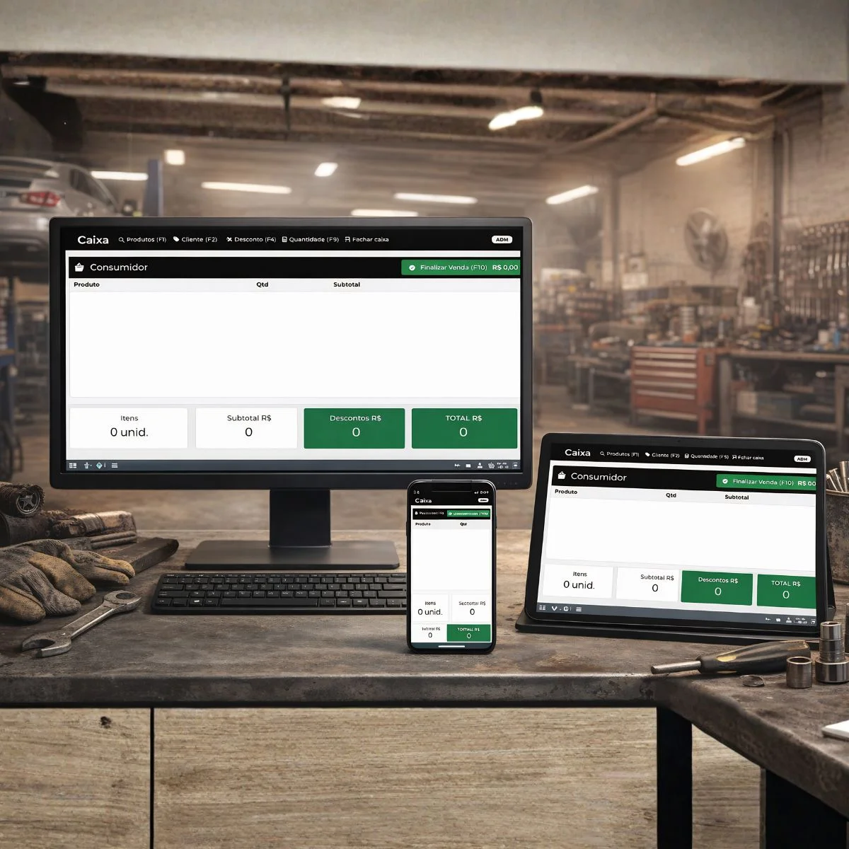 Sistema para Oficina