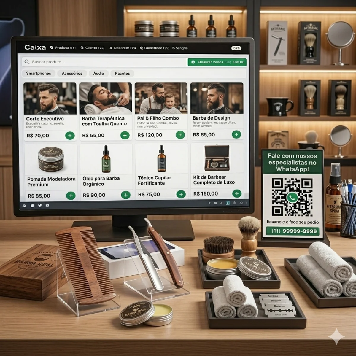 Sistema para Barbearia e Salão