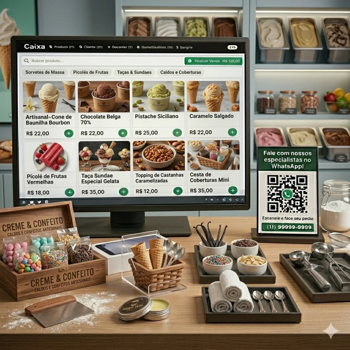 Sistema para Sorveteria